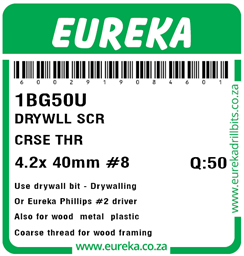 1BG50 - Drywall Screw -1BG50_Label_T